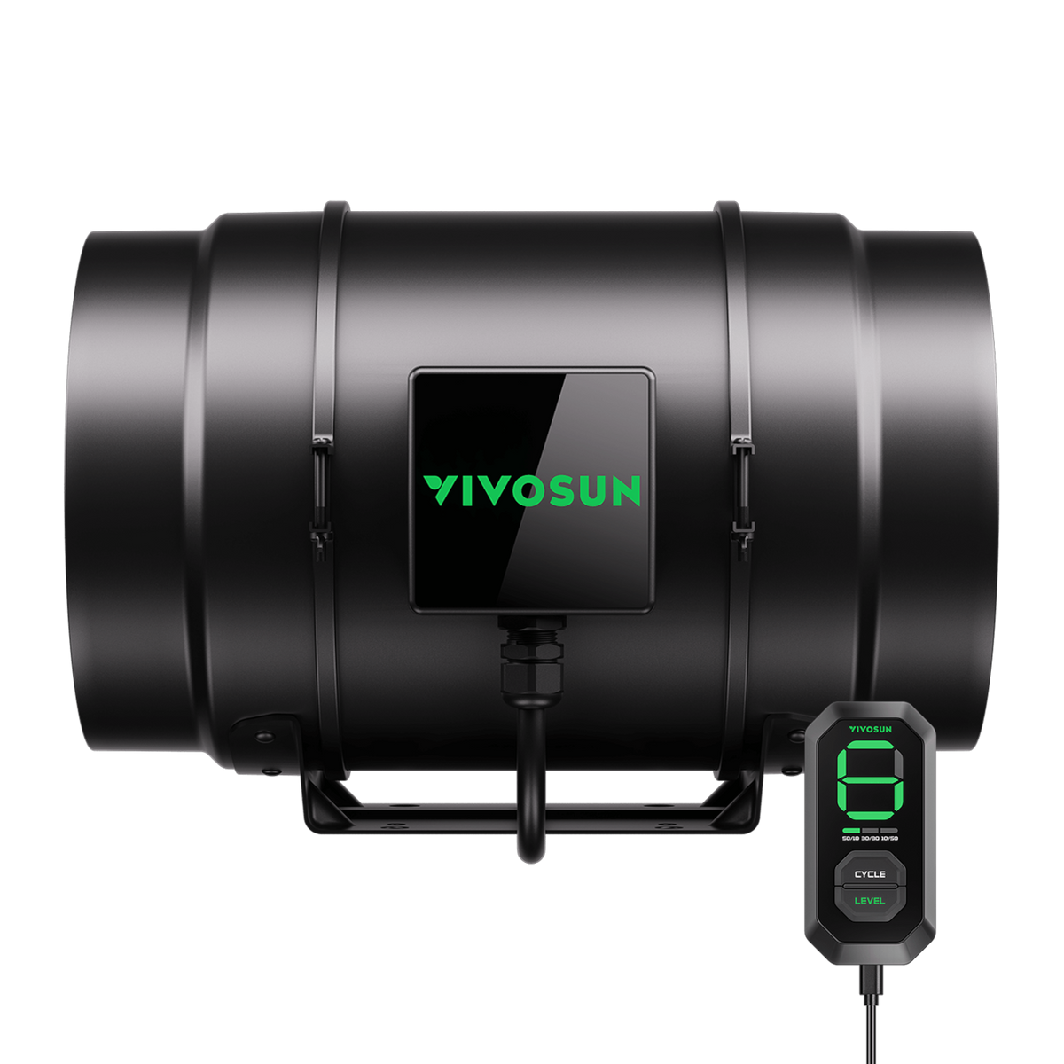 VIVOSUN AeroZesh G8 mit E12-Geschwindigkeitsregler