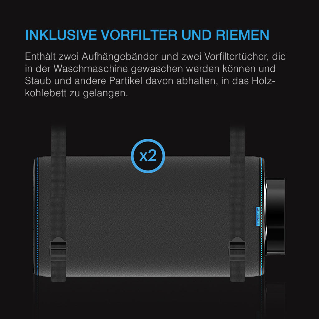 AC-Infinity-Aktivkohlefilter-inklusive-Vorfilter-und-Riemen