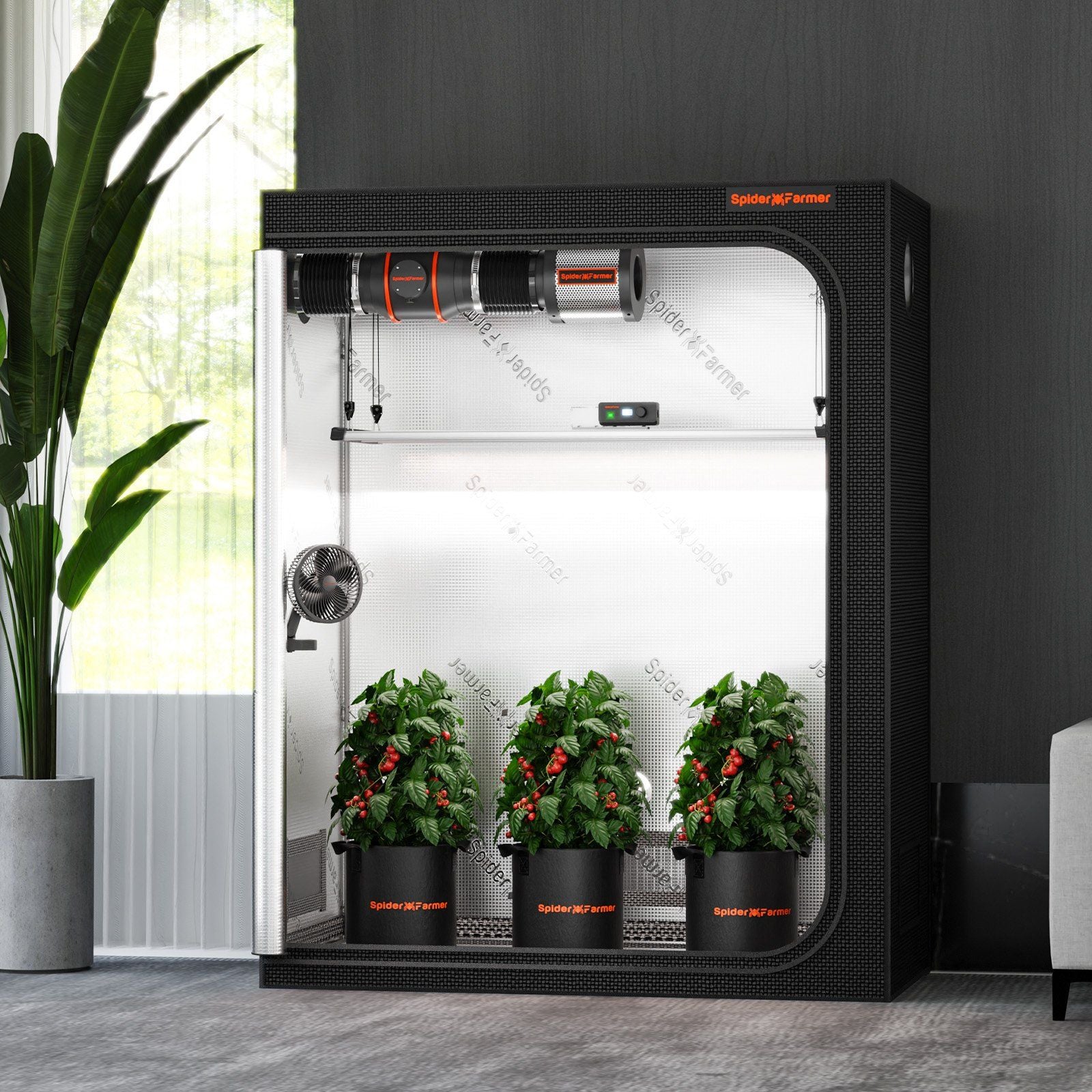 Spider Farmer Growbox 140x70x200 cm Indoor Growzelt