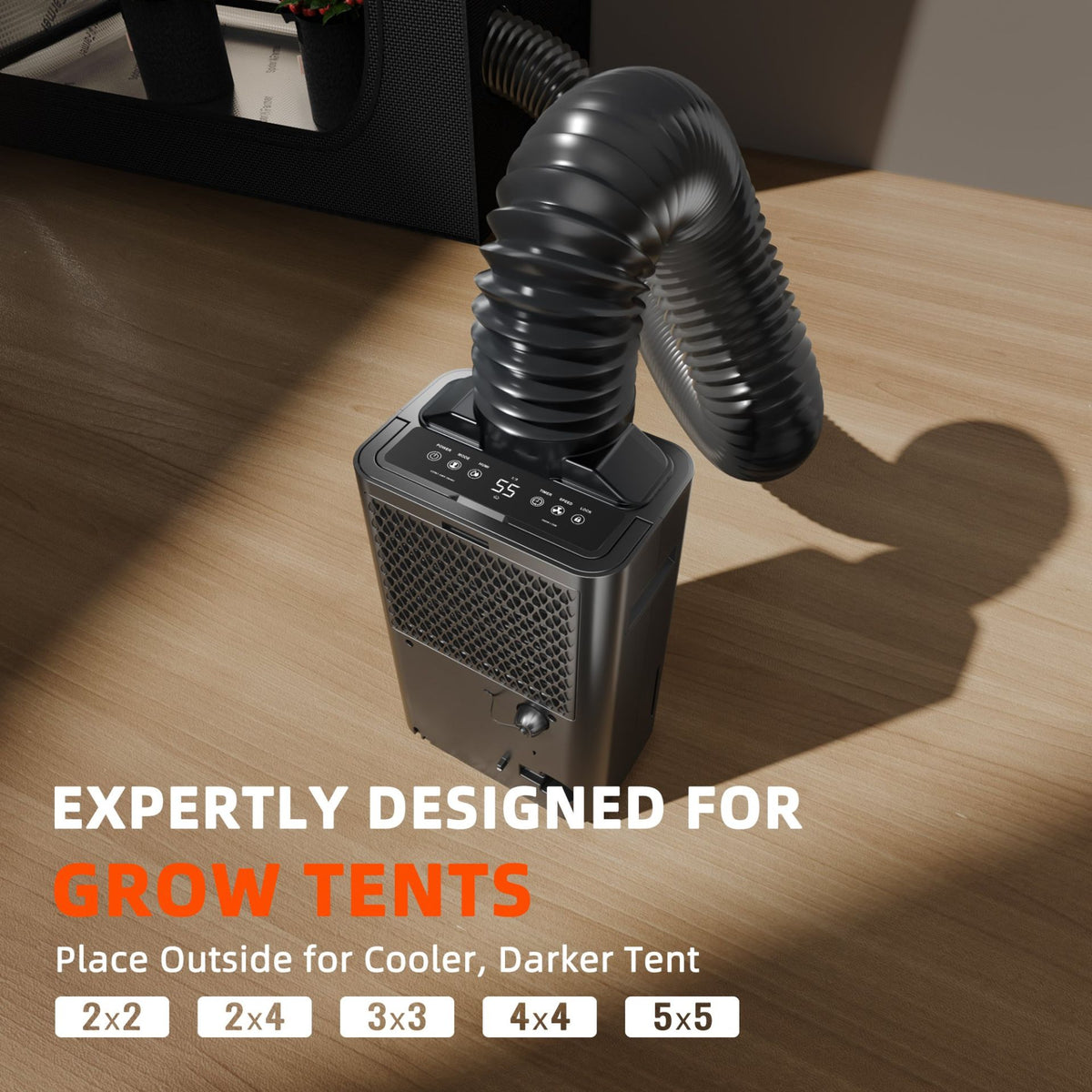 Spider Farmer Luftentfeuchter 2 Liter Tank