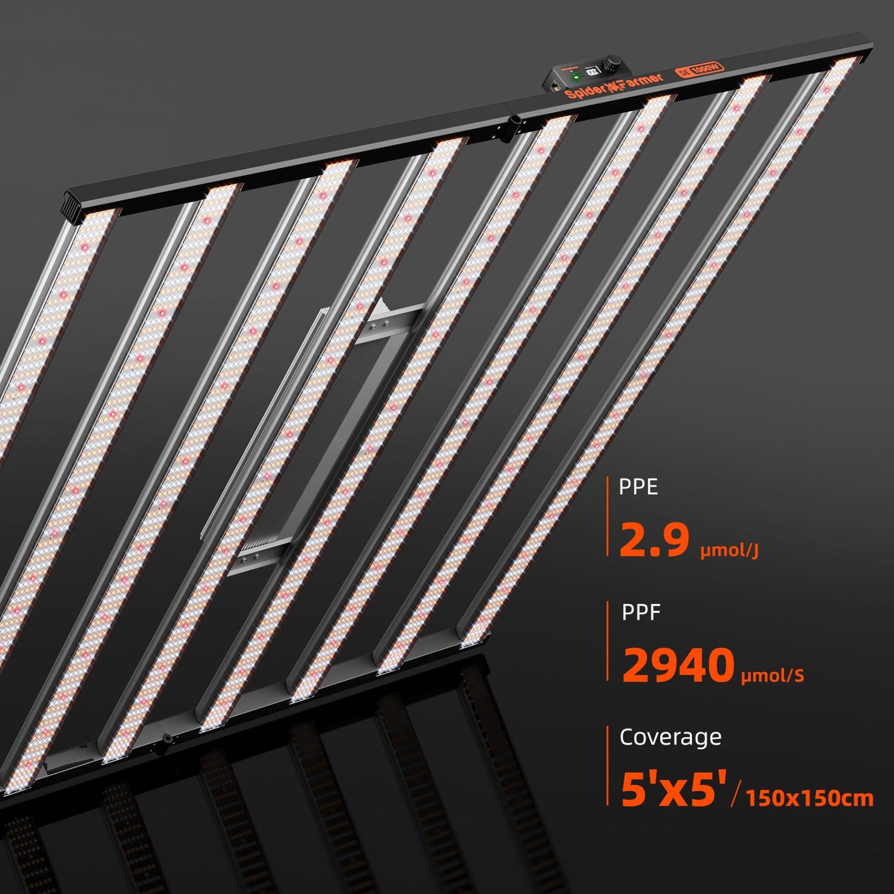 Spider Farmer SE1000W EVO LED Grow Lampe 1000W Vollspektrum