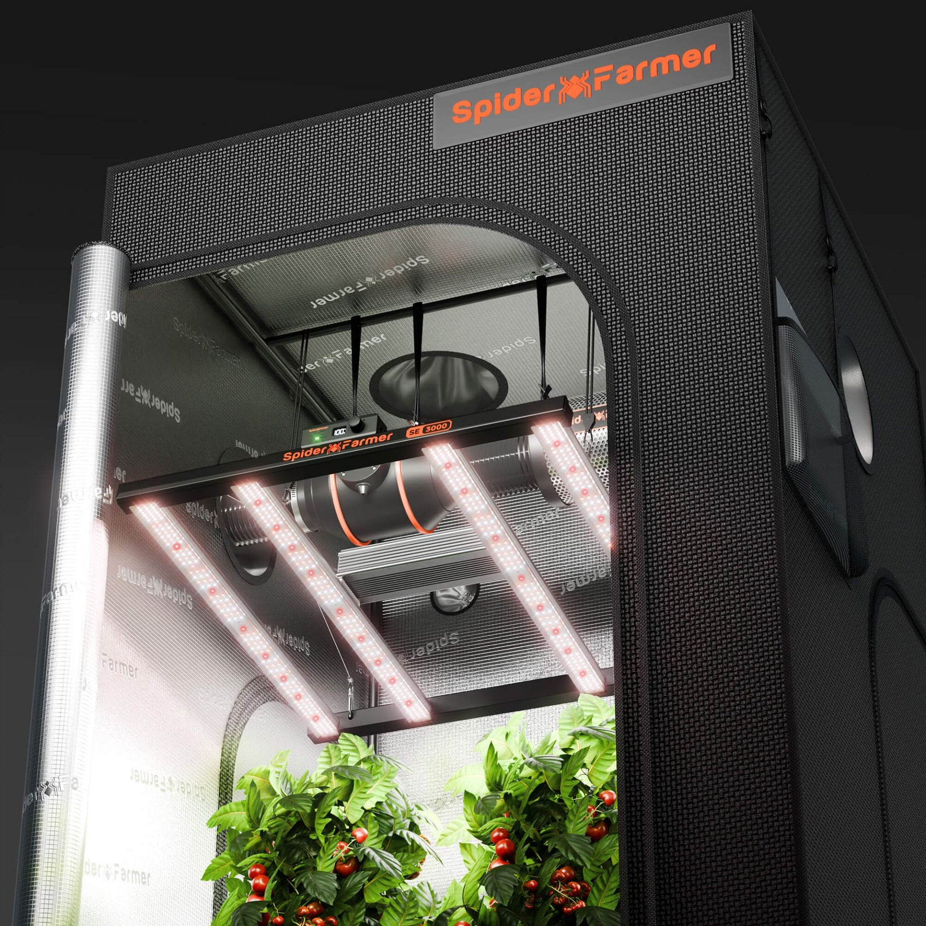 Spider Farmer SE3000 EVO LED Grow Lampe 300W Vollspektrum