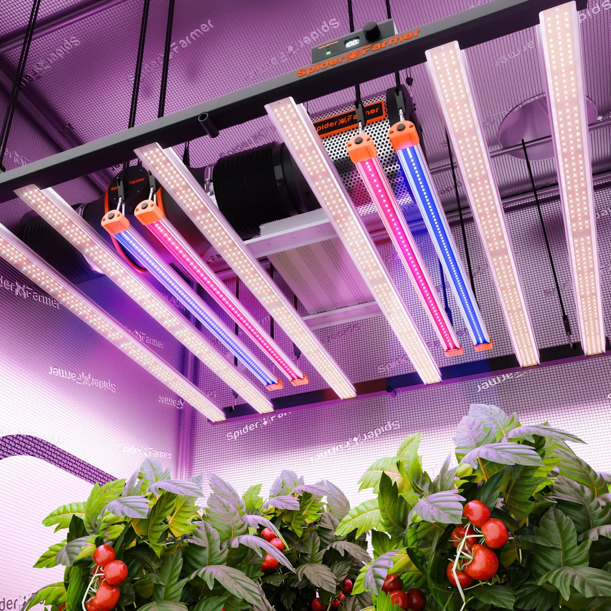 Spider Farmer Zusatzbeleuchtung UV und IR LED 46 Watt