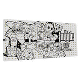 Nahaufnahme des The Jungle LED-Boards, Modell The Jackson LT 200W, mit detaillierter Illustration auf der Vorderseite, zeigt das charakteristische Design und die LED-Anordnung.