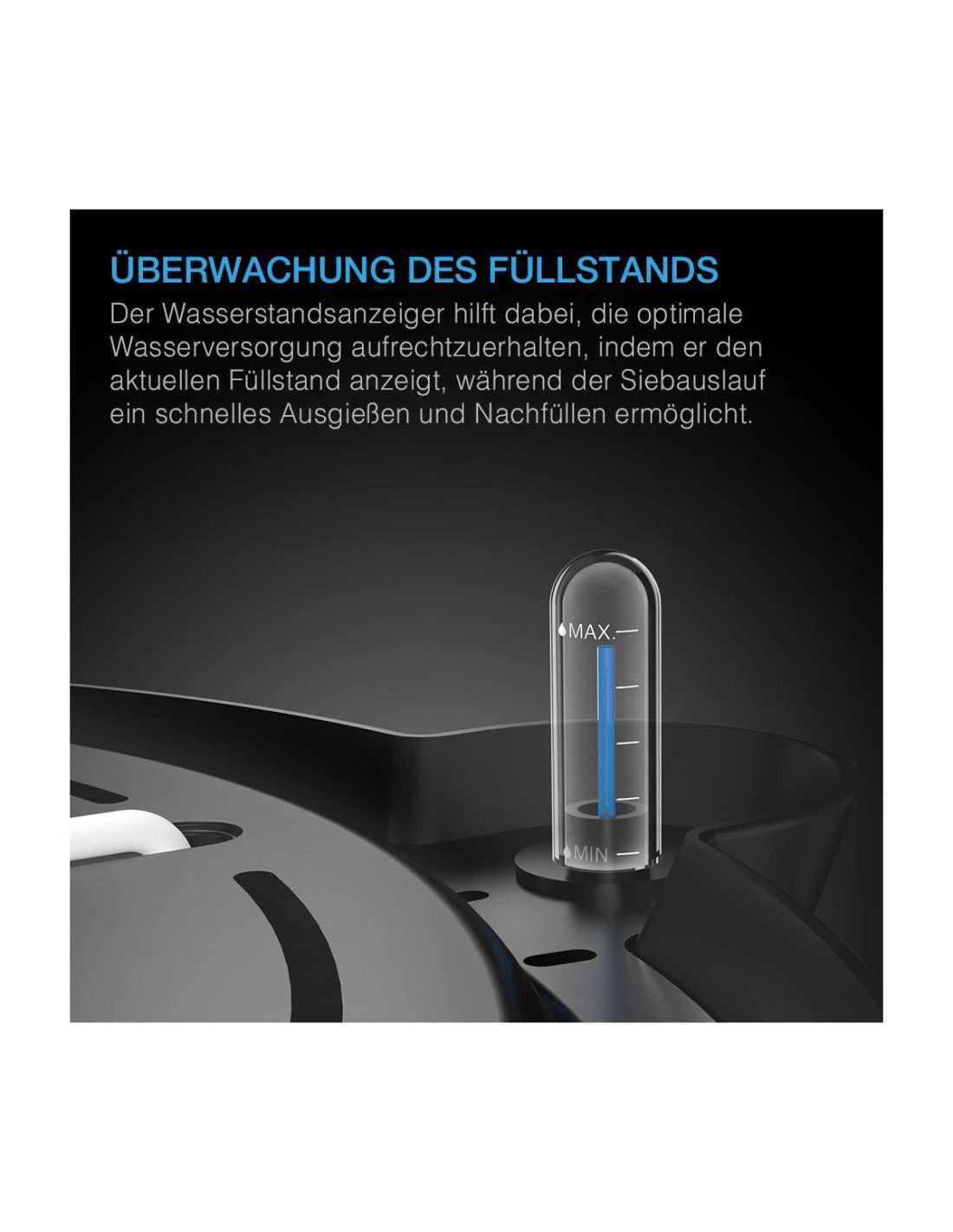 Bewässerungsbasis zur Selbstbewässerung von Stofftöpfen 4er-Pack
