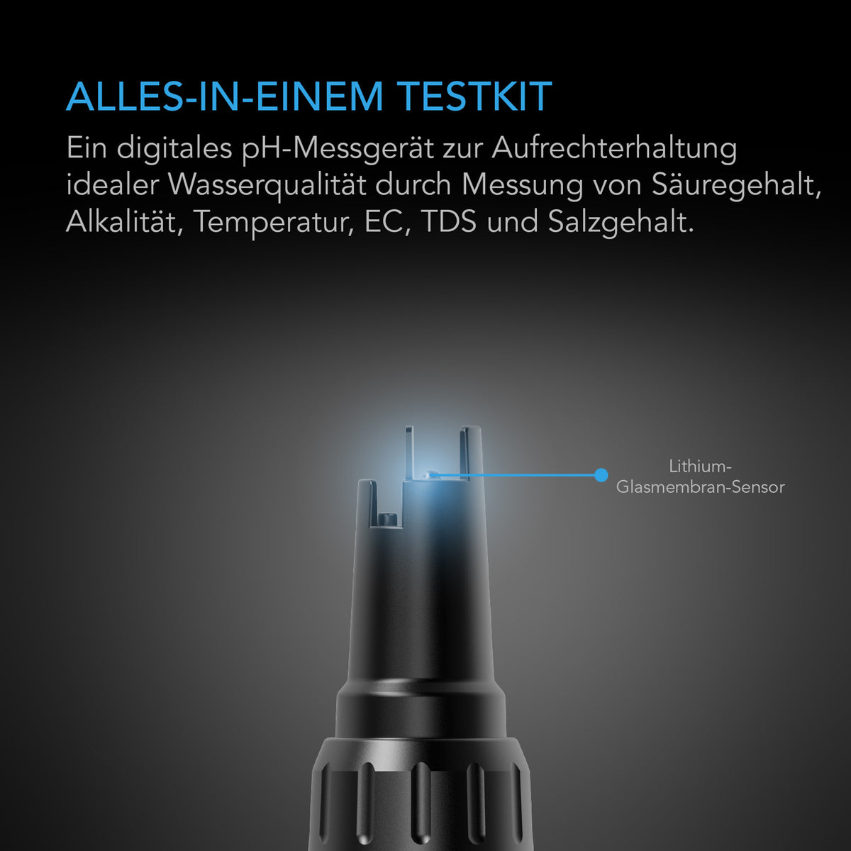 AC Infinity Hydroponic Meter PRO pH und EC Messgerät