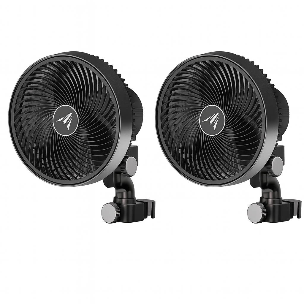 AC Infinity CLOUDRAY S9 Gen 2 oszillierender Growzelt-Clip-Ventilator 225 mm - 2 Stück