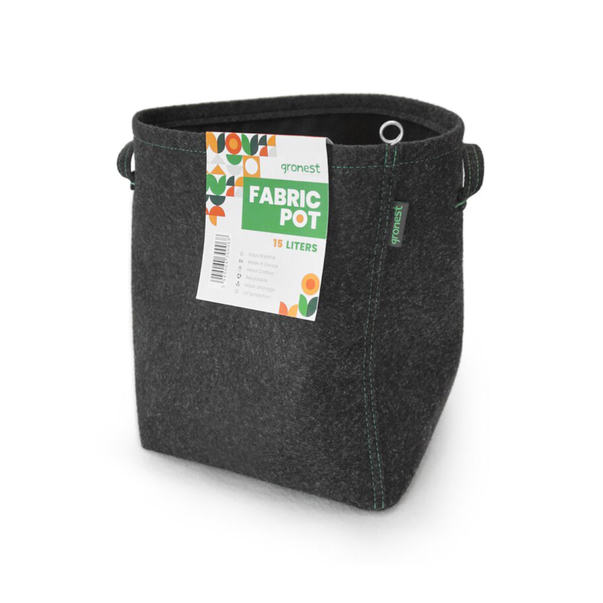 gronest-stofftopf-15l-22-x-22-x-30-cm