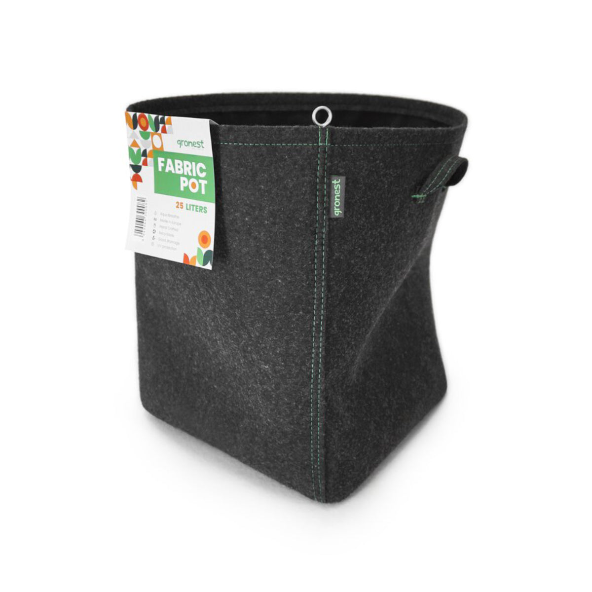 gronest-stofftopf-25l-27-x-27-x-35-cm