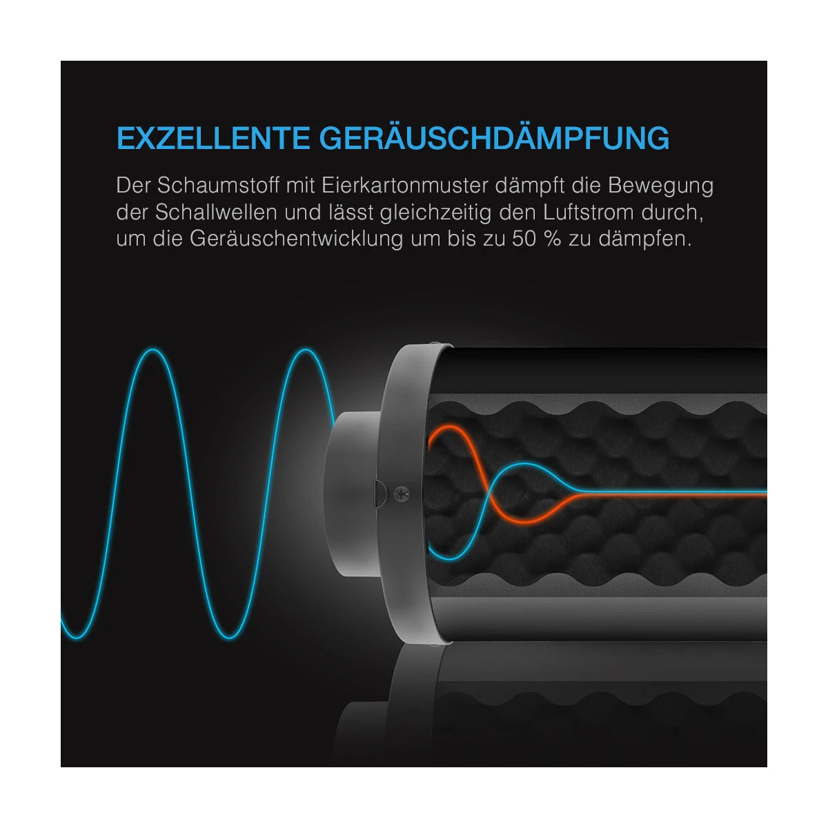 inline-rohrschalldaempfer-150mm-geraeuschdaemmung