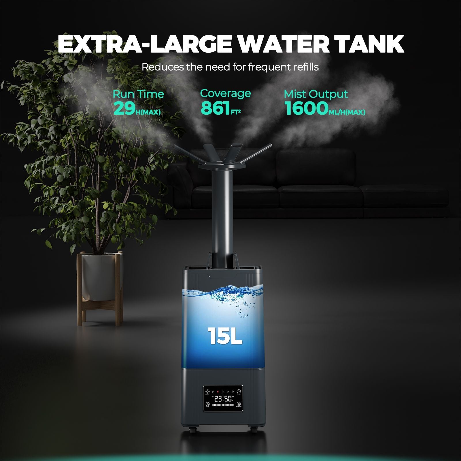 Mars Hydro Luftbefeuchter 15 Liter