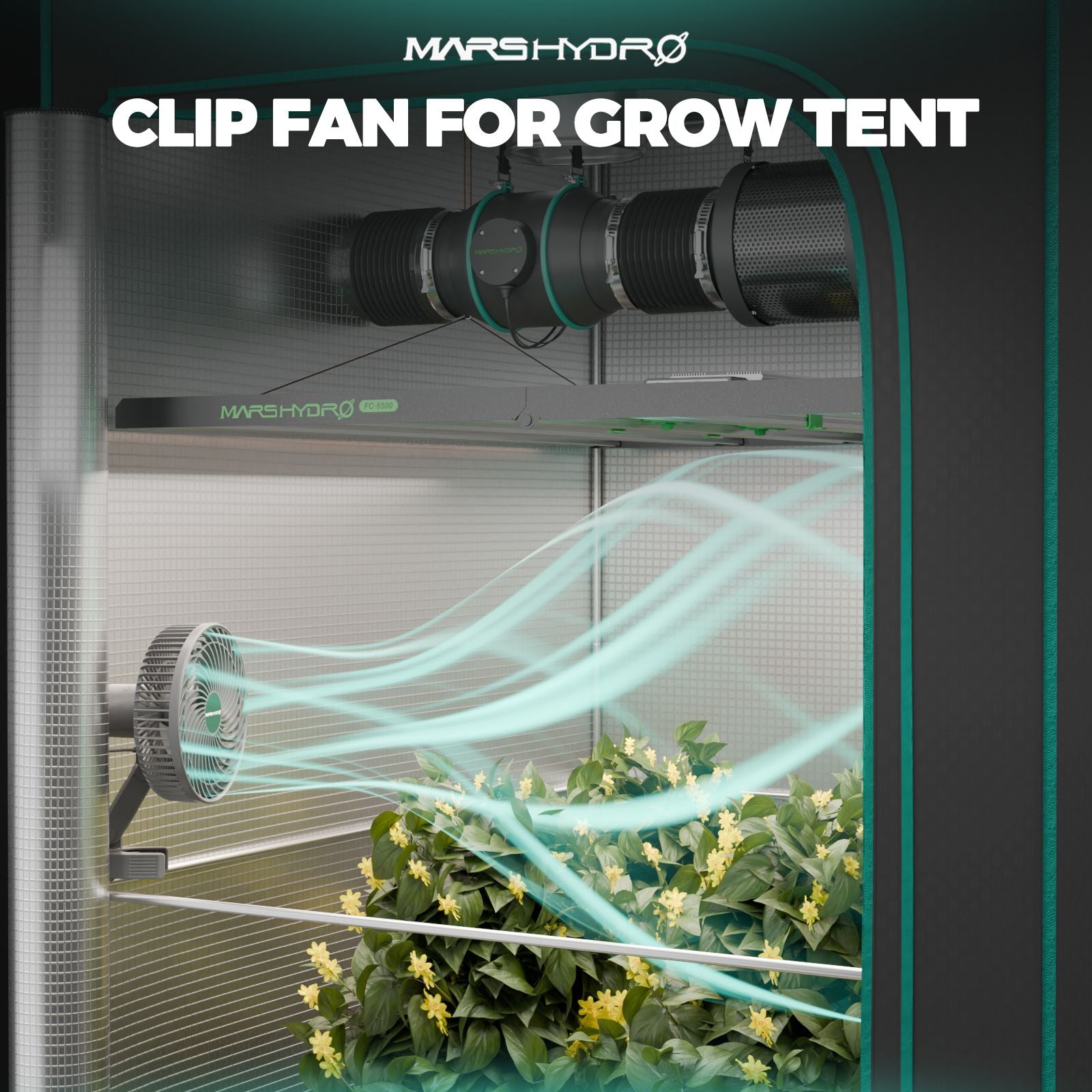Mars Hydro Clip Ventilator Ø 15 cm