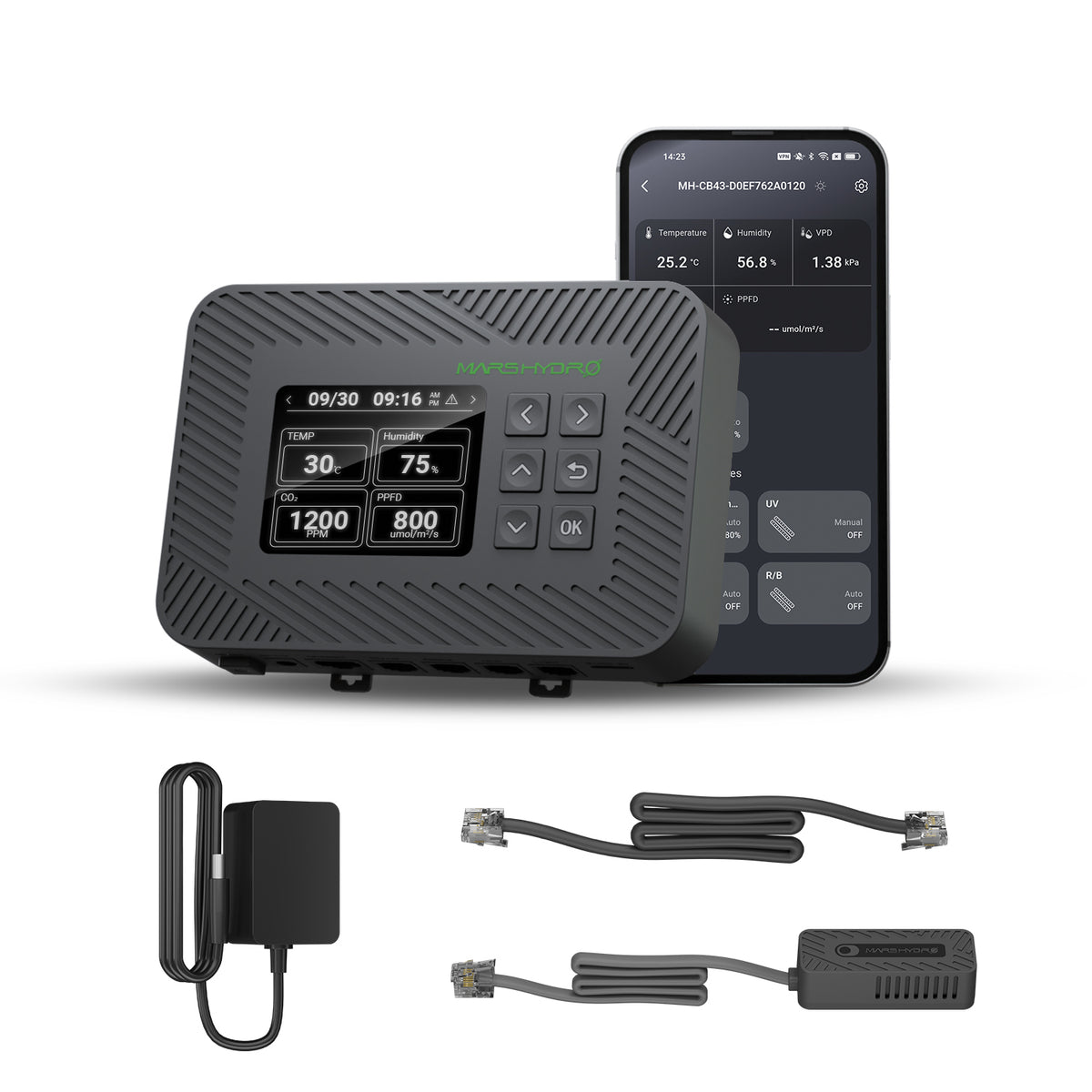 Mars Hydro Controller 43 Smart Control System mit 3 in 1 Sensor