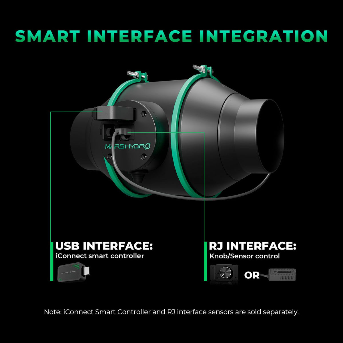 Mars Hydro iFresh 6" Abluft Komplettset 150 mm bis 686 m³/h
