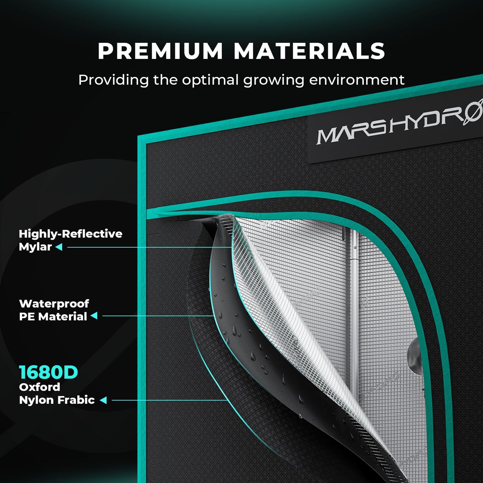 Mars Hydro Growbox 120x60x180 cm