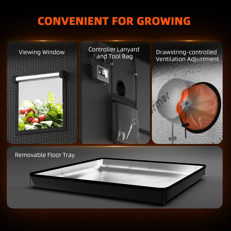 Spider Farmer Growbox 300x150x200 cm Indoor Growzelt XXL