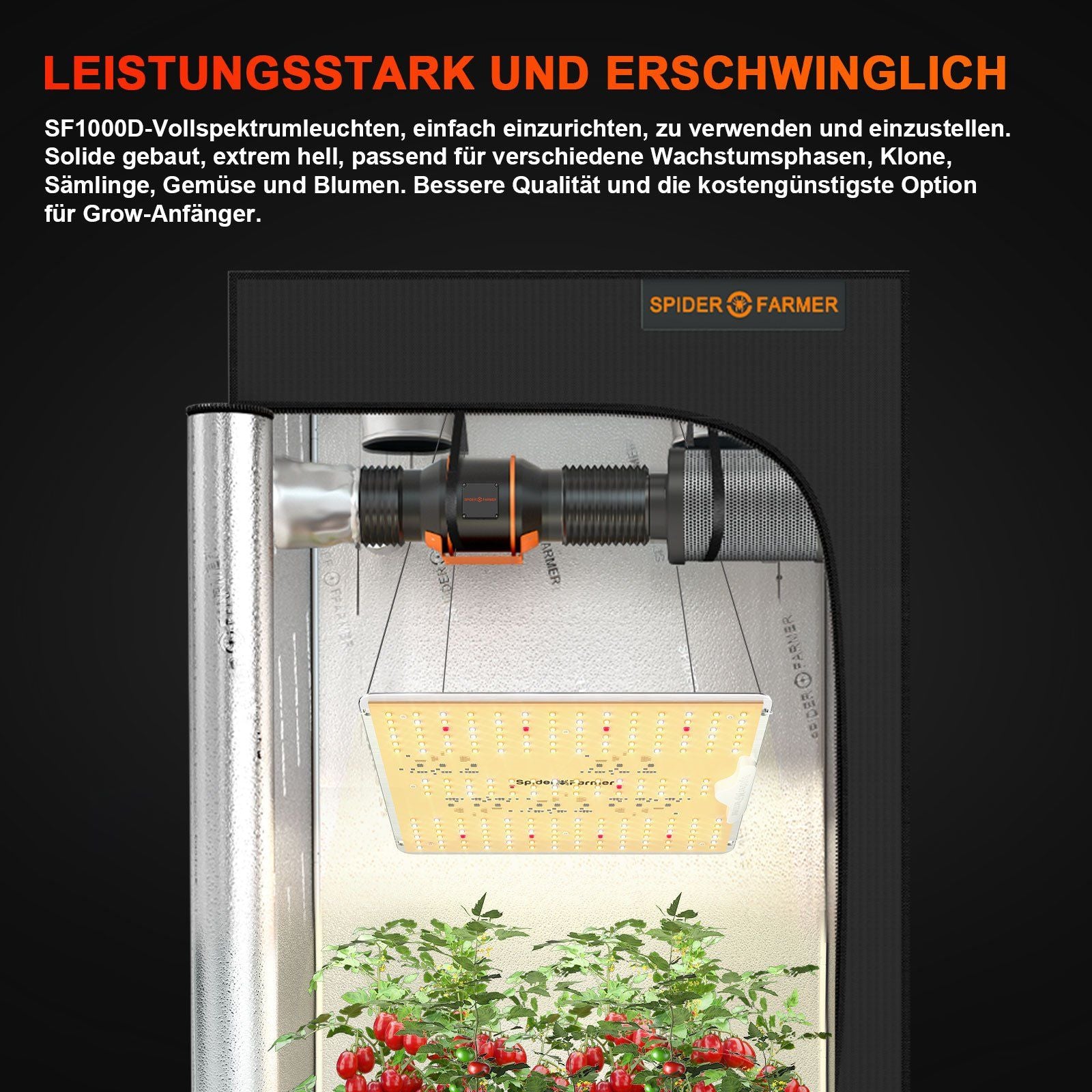 Spider Farmer SF1000D LED 100 Watt