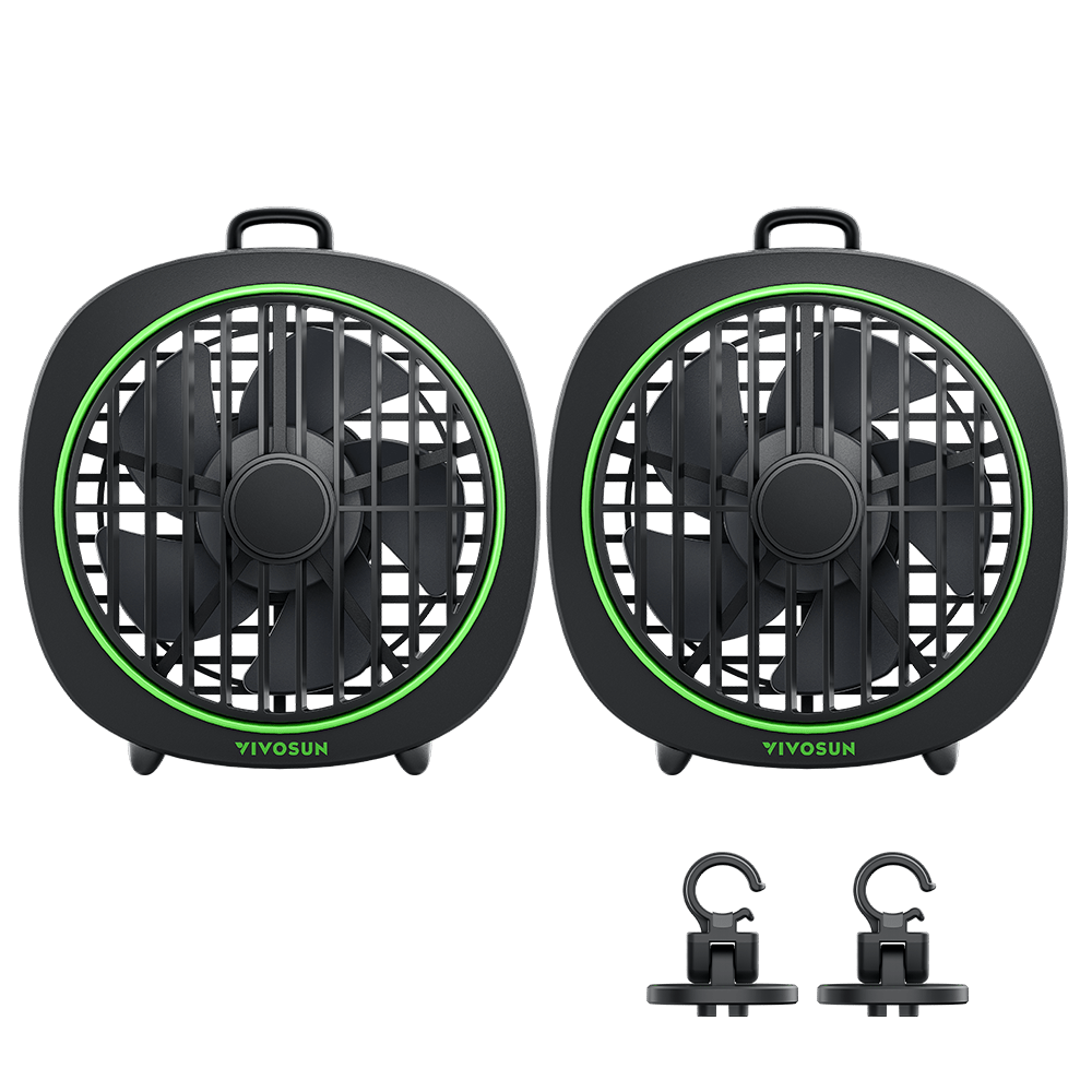 VIVOSUN AeroWave D4 Ventilator Ø 10 cm (2 Stück)