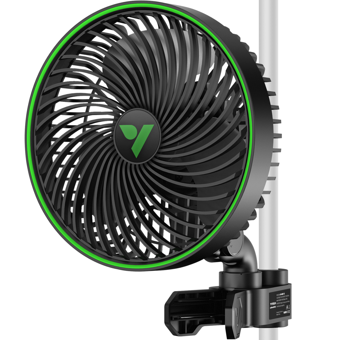 VIVOSUN AeroWave E6 Gen2 Clip-Ventilator Ø 15 cm