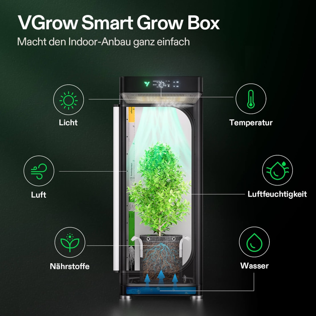VIVOSUN VGrow Smart Grow Box All-in-One System