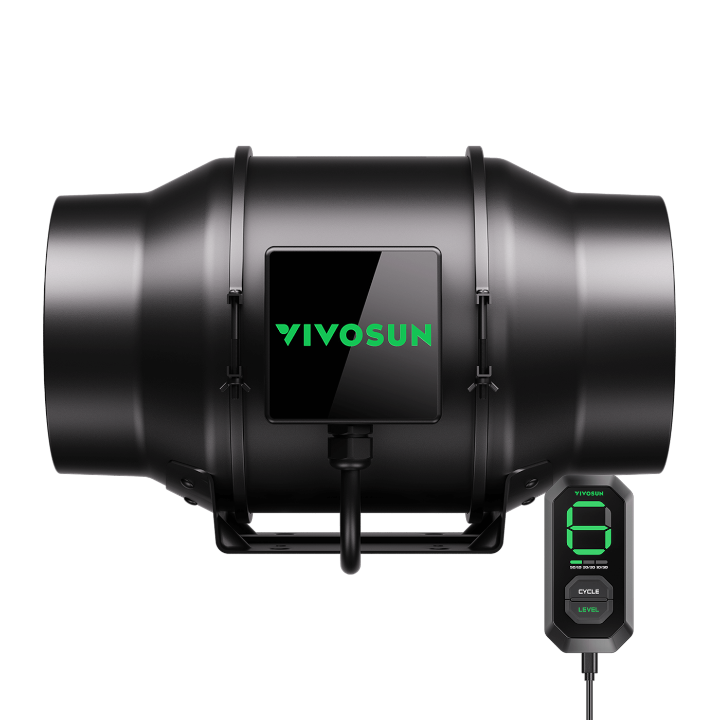 VIVOSUN AeroZesh G4 mit E12-Geschwindigkeitsregler