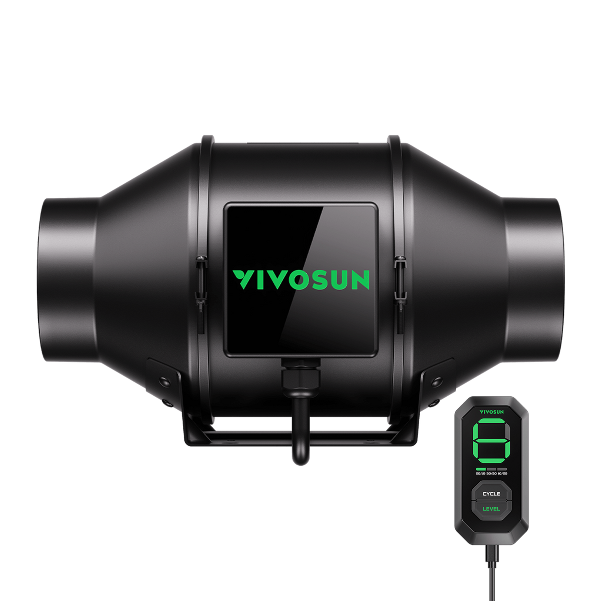 VIVOSUN AeroZesh G6 mit E12-Geschwindigkeitsregler