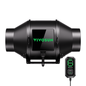 VIVOSUN AeroZesh G6 mit E12-Geschwindigkeitsregler