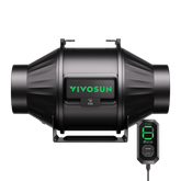 VIVOSUN AeroZesh T4 mit E12-Geschwindigkeitsregler