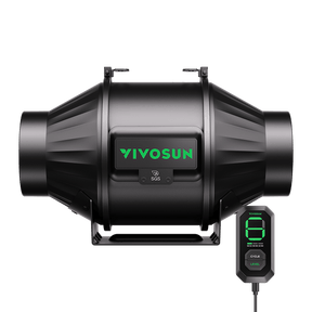 VIVOSUN AeroZesh T4 mit E12-Geschwindigkeitsregler