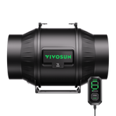 VIVOSUN AeroZesh T6 mit E12-Geschwindigkeitsregler