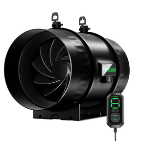 VIVOSUN AeroZesh T8 mit E12-Geschwindigkeitsregler