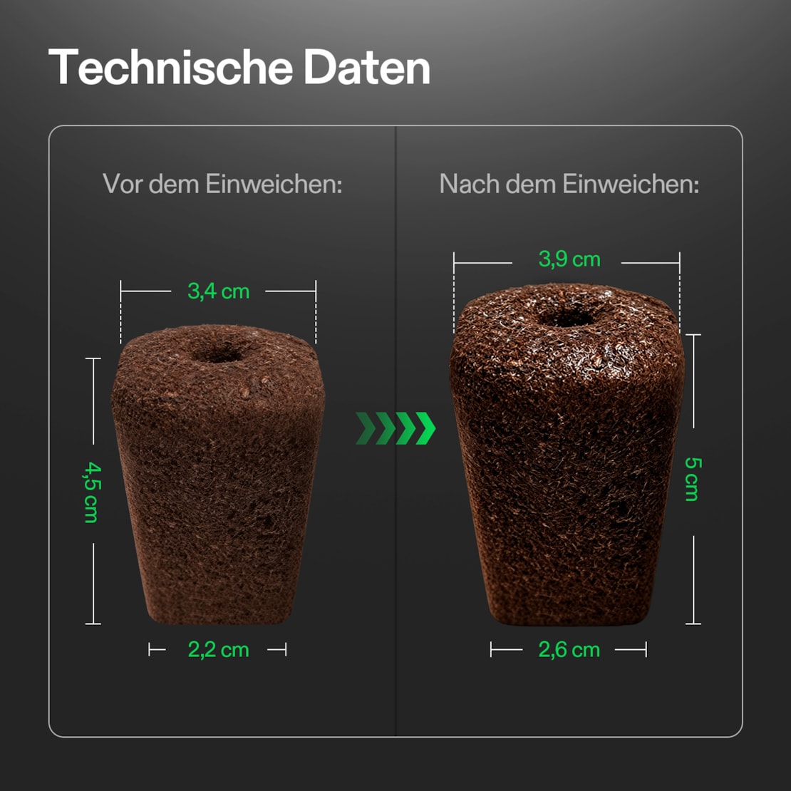 VIVOSUN Seed Rooters Anzuchtwürfel (40 Stück)