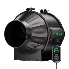 VIVOSUN AeroZesh T4 mit E12-Geschwindigkeitsregler