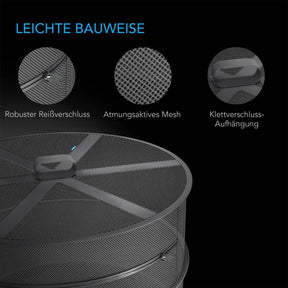 AC Infinity hängendes Trockengestell, 60 cm Durchmesser, acht Ebenen