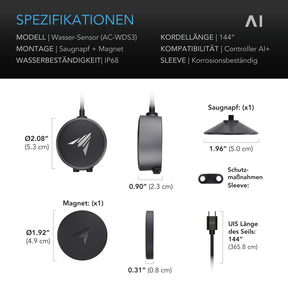 AC Infinity KI-Wassersensor zur Flüssigkeitserkennung
