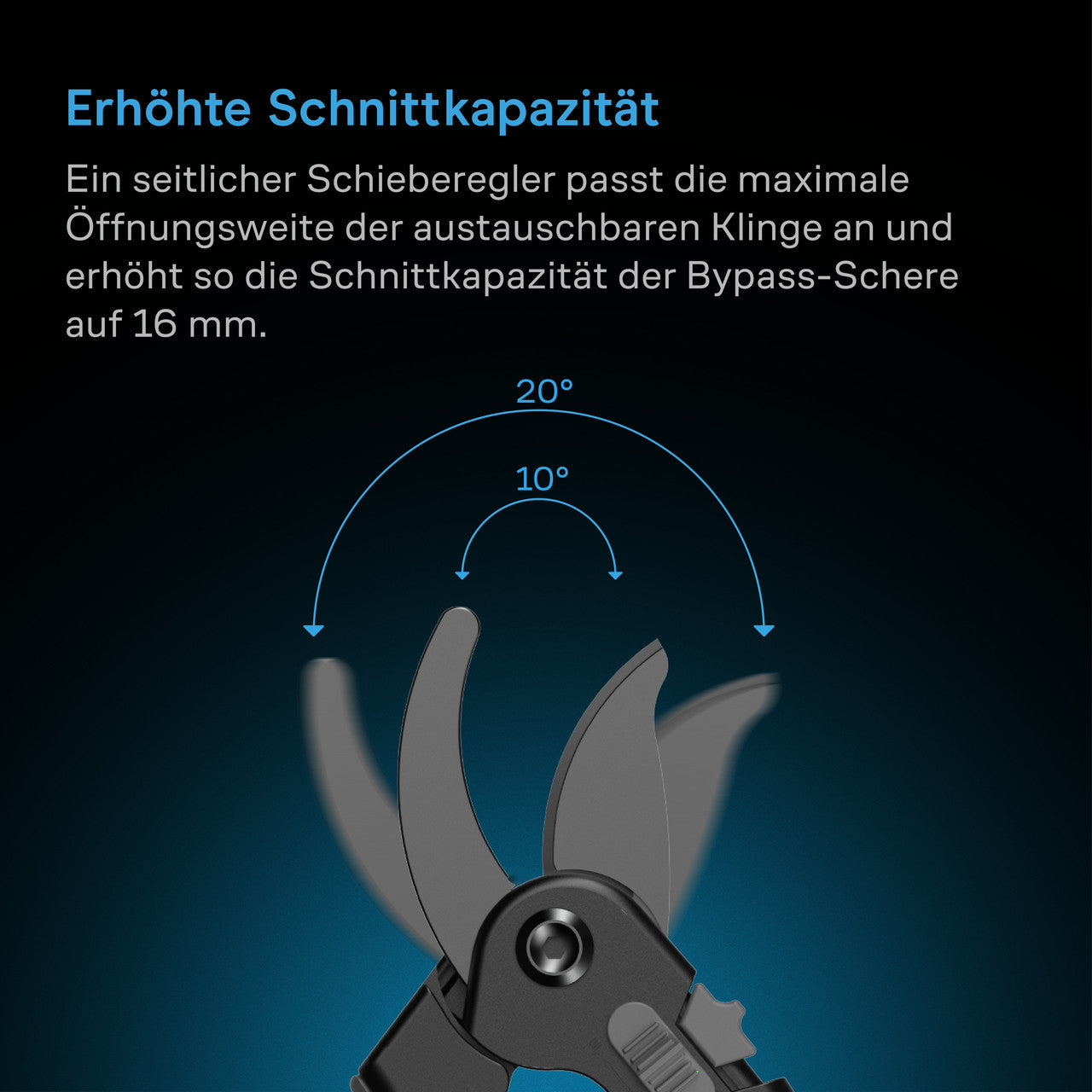 AC Infinity Präzisionsschere aus KS5-Mittelkarbonstahl, 20,3 cm Bypass-Klingen