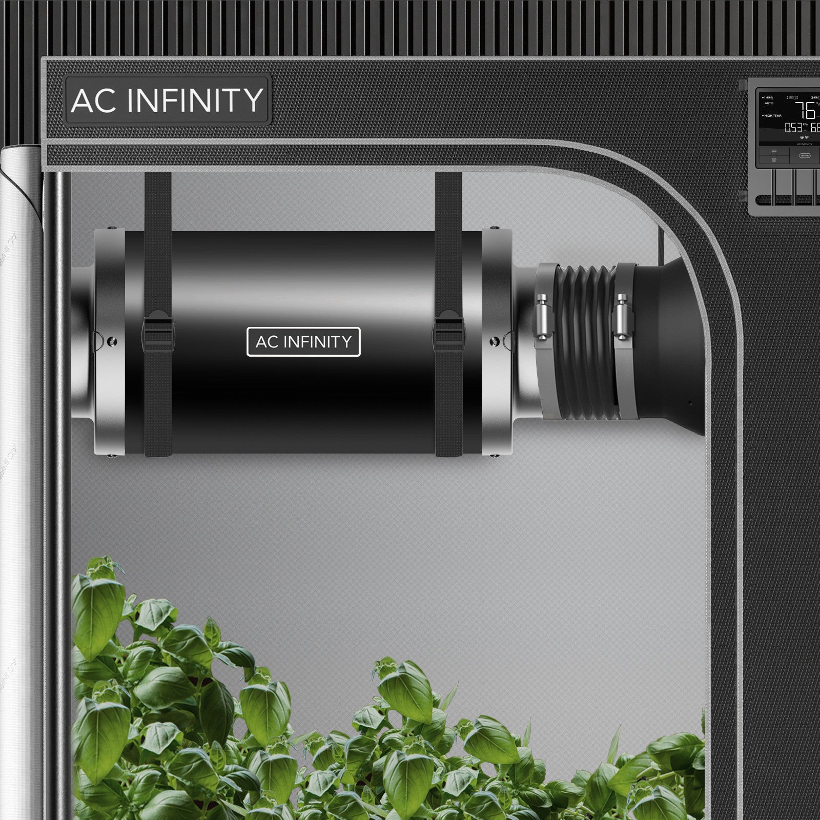AC Infinity Rohrschalldämpfer, 100 mm