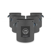 AC Infinity hochbelastbare wiederverwendbare Stofftöpfe, 3,8 Liter, 5er-Pack