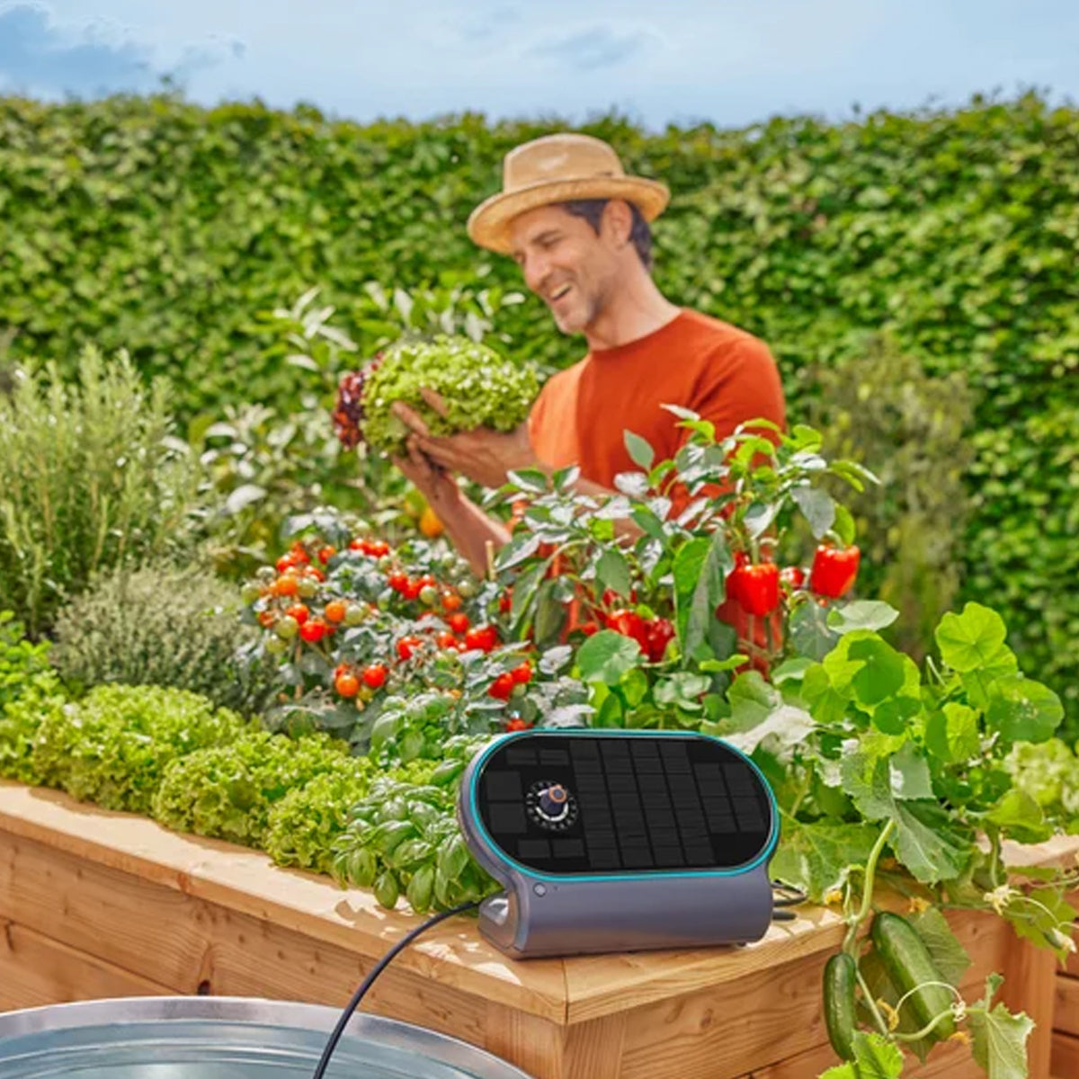 Solar-Bewasserung-AquaBloom-L-Set-automatische-Bewaesserung-Gardena-lifestyle