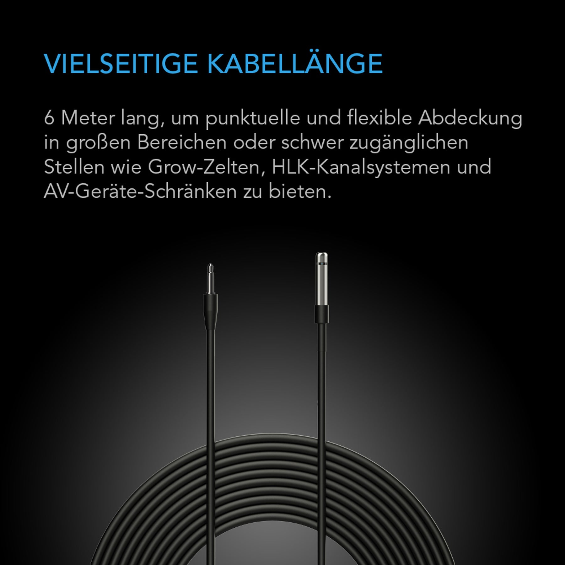 Sensor-Probe-AC-Infinity-Kabellänge