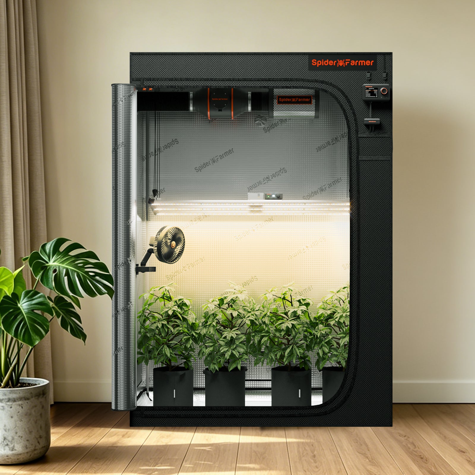 Spider Farmer Growbox 140x70x200 cm Indoor Growzelt