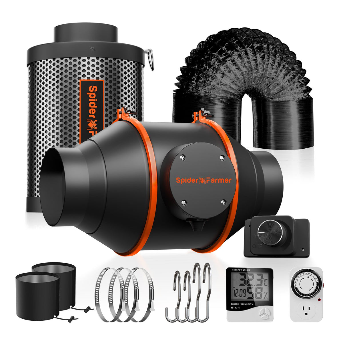Spider-Farmer-4Filterkit-100mm-Abluftset-1