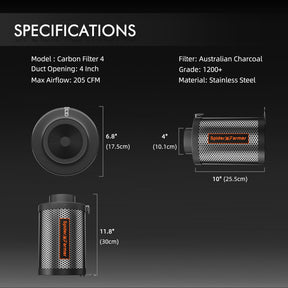 Spider-Farmer-4Filterkit-100mm-Abluftset-5