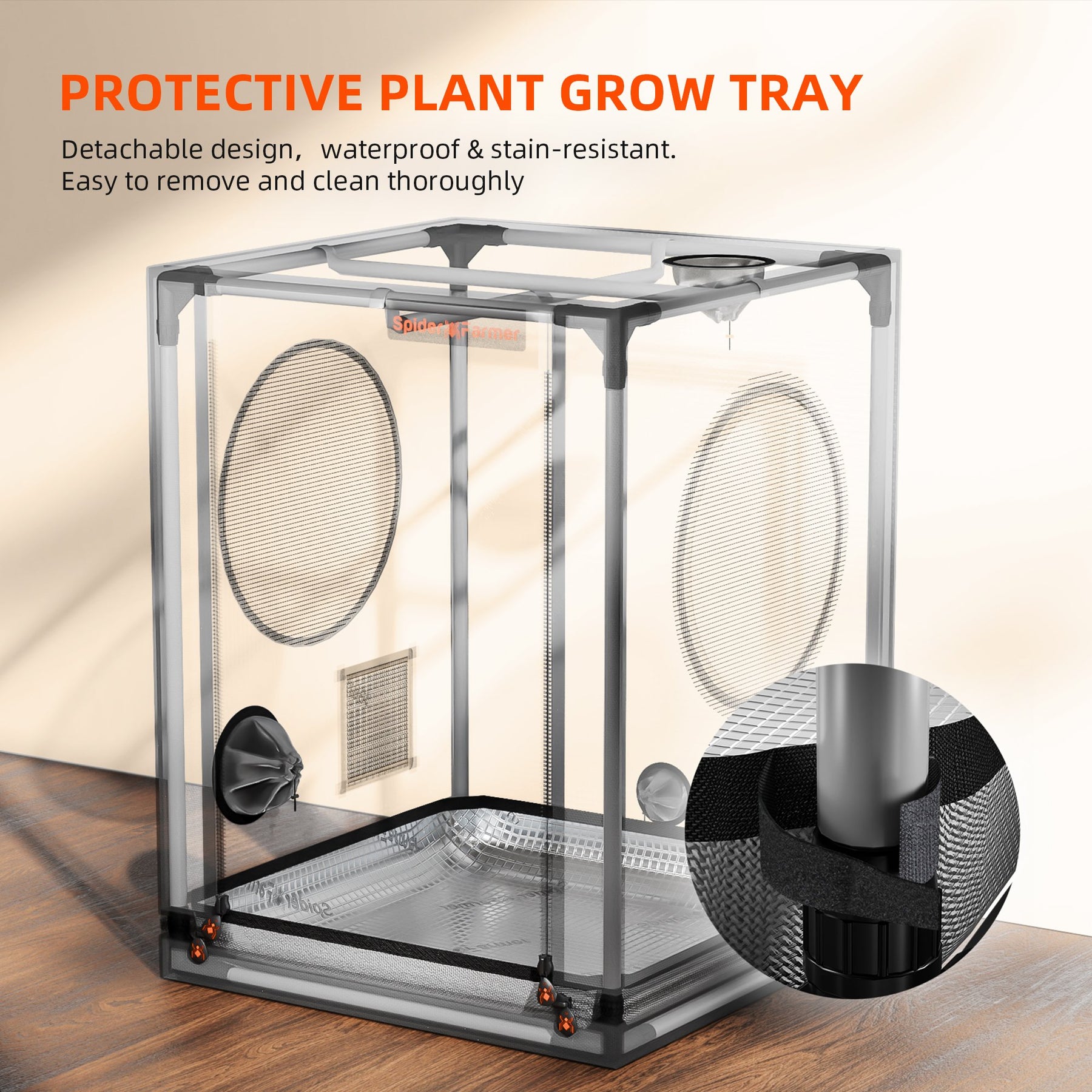 Spider-Farmer-60x60x80cm-Growzelt-2000D-6