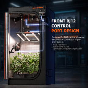 Spider Farmer Growbox 90x90x180 cm Indoor Growzelt
