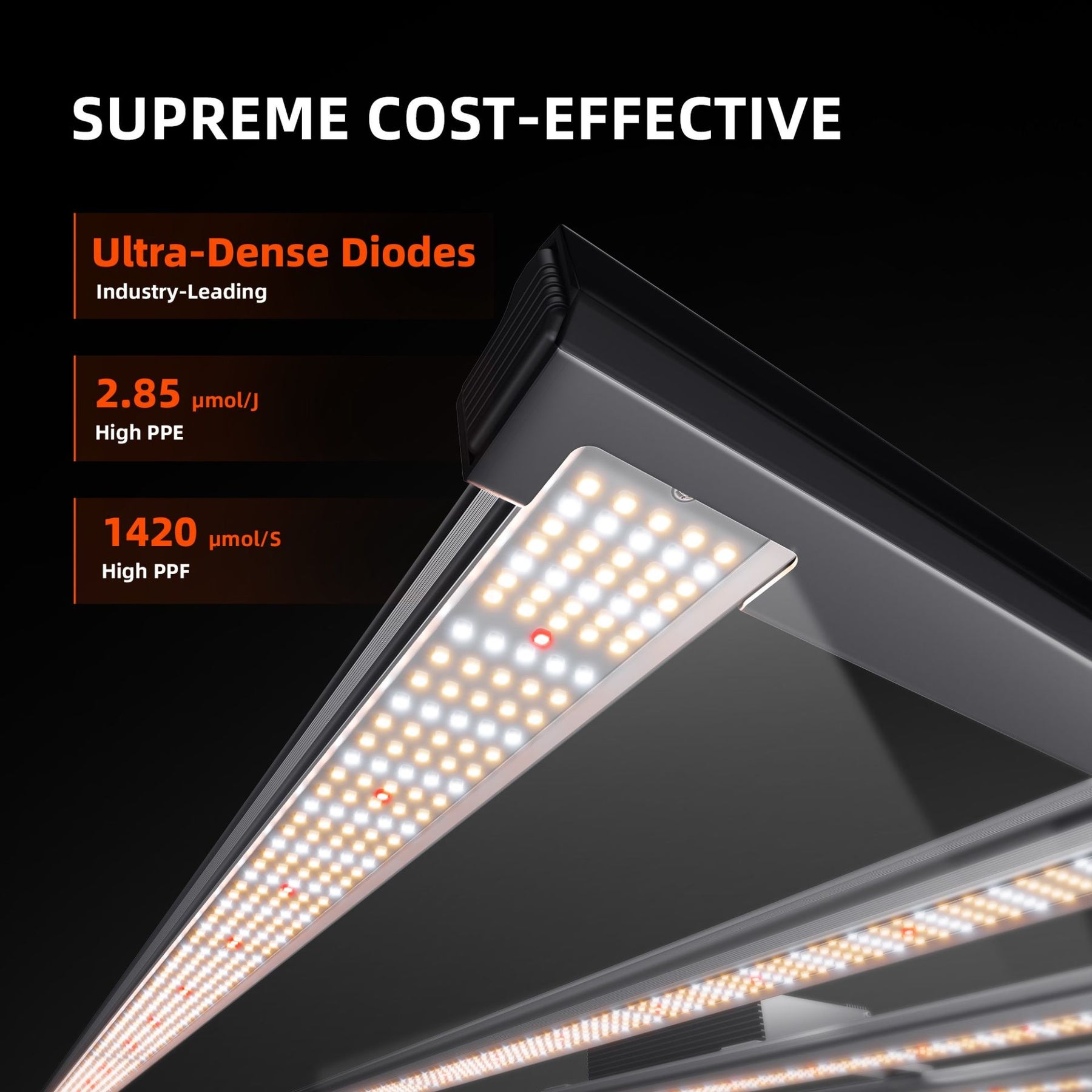 Spider Farmer G5000 EVO LED Grow Lampe 480W Vollspektrum