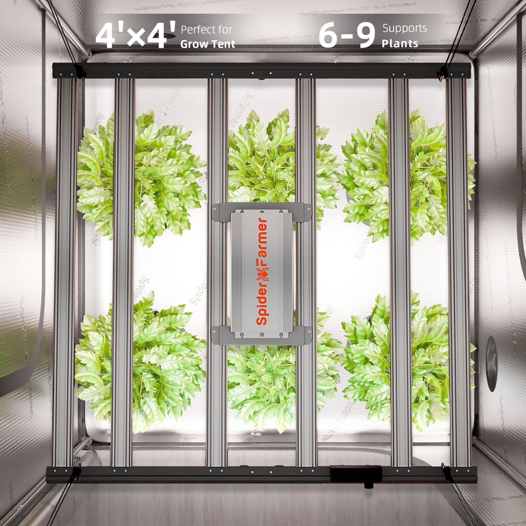 Spider Farmer G5000 EVO LED Grow Lampe 480W Vollspektrum
