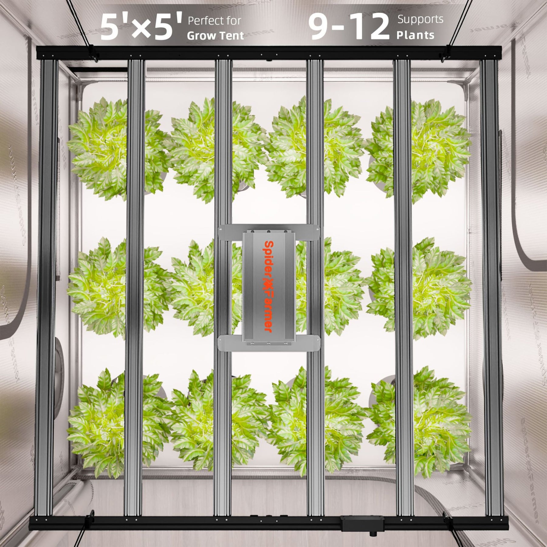 Spider Farmer G8600 EVO LED Grow Lampe 860W Vollspektrum
