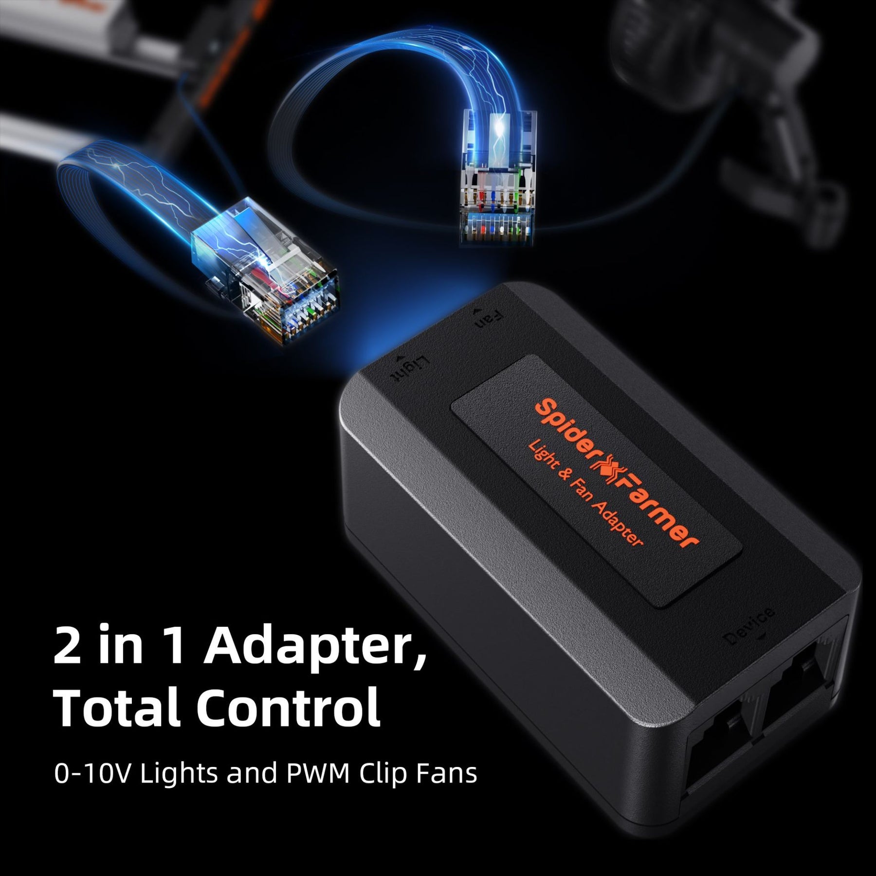Spider Farmer Smarte Steckdosenleiste GGS AC10 mit Controller