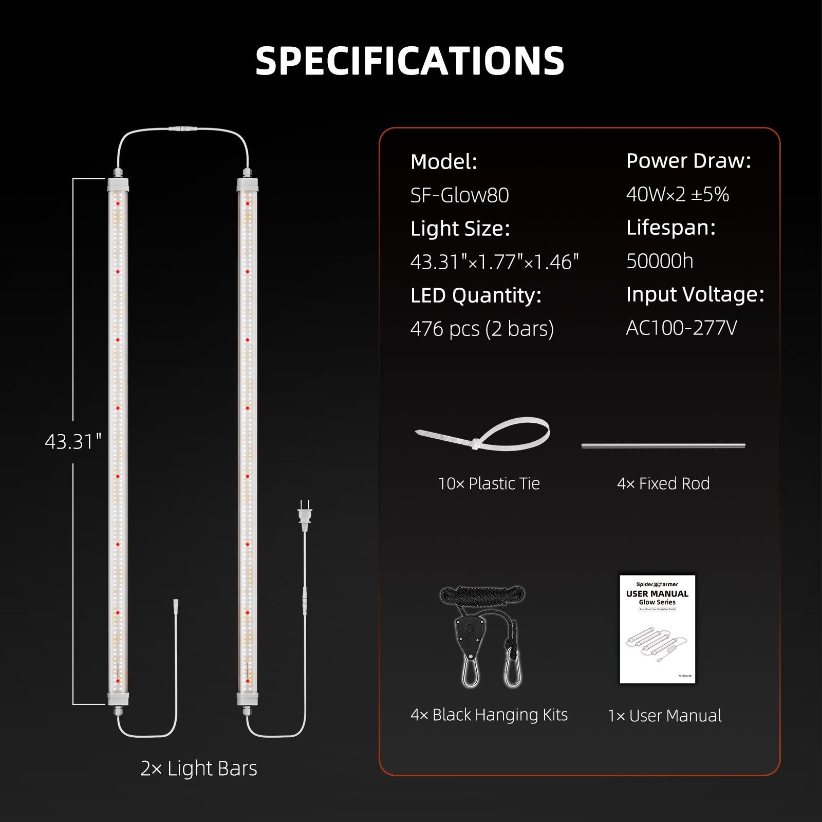Spider-Farmer-Glow80-LED-Vollspektrum-9